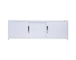 Экран под ванну 139,5x52 см белый Emmy Малибу MLB1400520BEL