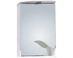 Зеркальный шкаф 50x71,2 см белый глянец L Onika Лидия 205003