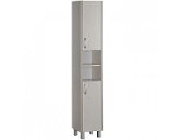 Пенал напольный белый дуб Aquanet Донна 00169040