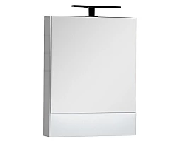 Зеркальный шкаф 50x67 см белый Aquanet Нота 00175670