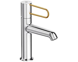 Смеситель для раковины без донного клапана Jacob Delafon Odeon Rive Gauche E21029-GLD-CP