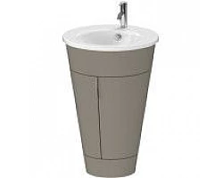 Тумба каменно-серый шелковисто-матовый 56 см Duravit Starck S1952009292