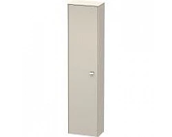 Пенал подвесной тауп матовый L Duravit Brioso BR1320L1091