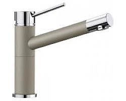 Смеситель для кухни Blanco Alta Compact Хром\/Серый беж 517633