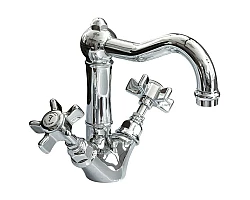 Смеситель для раковины с донным клапаном Nicolazzi Dames Anglaises 1432CR18