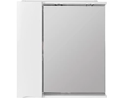 Зеркальный шкаф 60x75 см Bianco Lucido BelBagno Marino MARINO-SPC-600\/750-1A-BL-P-L