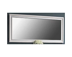 Зеркало 157x75 см слоновая кость серебряная патина Atoll Джулия