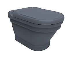 Унитаз подвесной Creavit Antik AN320-11BM00E-0000 базальт матовый