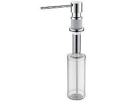 Дозатор 350 мл хром\/белый матовый Paulmark Kraft D003-431