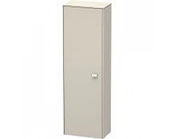 Пенал подвесной тауп матовый L Duravit Brioso BR1300L9191