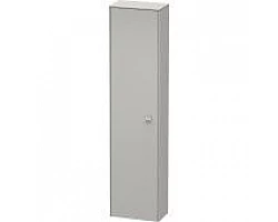 Пенал подвесной бетонно-серый матовый L Duravit Brioso BR1320L0707