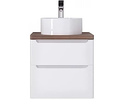 Тумба белый глянец 59,5 см Jorno Wood Wood.01.60\/P\/W