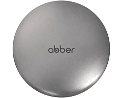 Накладка для донного клапана Abber AC0014MS Серебряная матовая