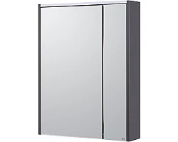 Зеркальный шкаф 60x78 см белый глянец\/антрацит Roca Ronda ZRU9302968