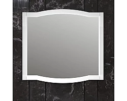 Зеркало 98x90 см белый матовый Opadiris Лаура Z0000012819