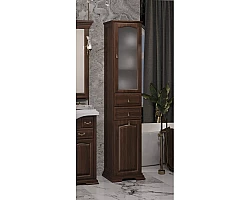 Пенал Opadiris Риспекто 00-00005841 напольный R, с бельевой корзиной, орех антикварный