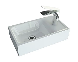 Раковина 40,3x22,4 см Art&Max Family AM-LAV-400-MR-Mini