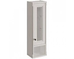 Шкаф одностворчатый белый матовый R Caprigo Jardin 10490R-B031G