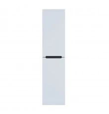 Шкаф-пенал для ванной Uperwood Tanos подвесной, 33х27х150 см, левый, белый/графит