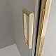 Душевая дверь в нишу BelBagno LUCE-BF-1-120-C-ORO
