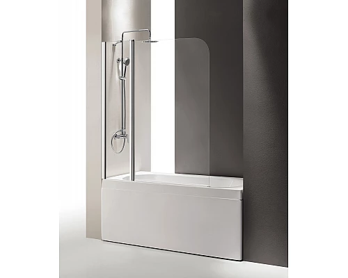Шторка на ванну CEZARES ECO-O-V-11-120/140-P-Cr-R