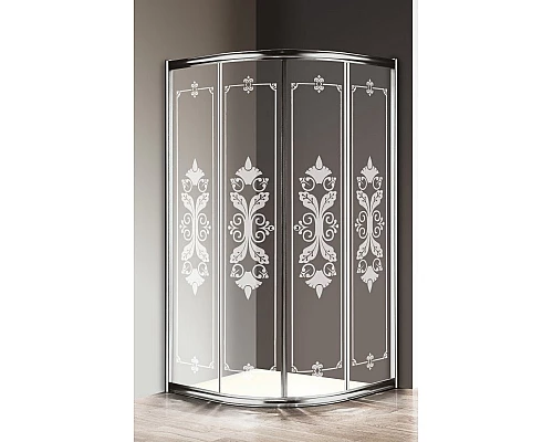 Душевой уголок CEZARES GIUBILEO-R-2-100-SCORREVOLE-CP-Cr