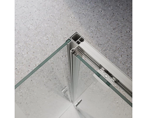 Душевой уголок BelBagno LUCE-AH-1-140/80-C-Cr