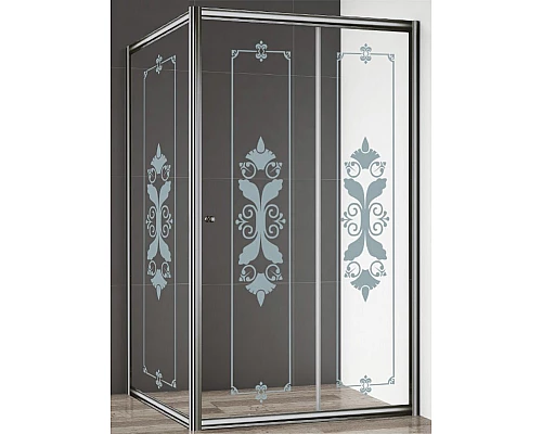 Душевой уголок CEZARES GIUBILEO-AH-1-120/100-SCORREVOLE-CP-Cr