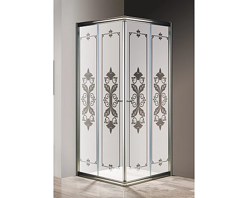 Душевой уголок CEZARES GIUBILEO-A-2-90-SCORREVOLE-PP-Br