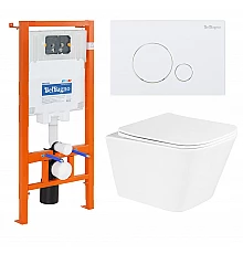 Комплект 3 в 1 BelBagno BB3103CHR/SC/BB002-80/BB014-SR-BIANCO