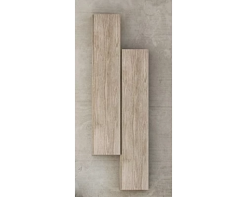 Колонна подвесная с одной распашной дверцей реверсивная 20x14x100 CEZARES 53178 Pino sbiancato