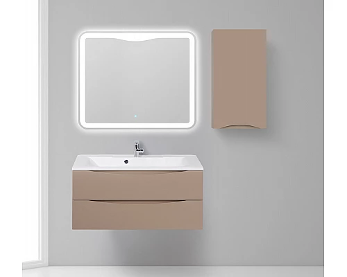 Шкаф подвесной, с одной распашной дверцей BelBagno FLY-MARINO-750-1A-SC-CL-P-L