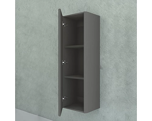 Колонна подвесная с одной распашной дверцей, реверсивная 35x43x130 CEZARES 55237 Grigio nuvola