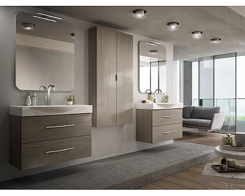 Колонна для ванной комнаты без зеркала реверсивная CEZARES 44694 Larice