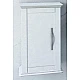 Шкафчик подвесной с одной распашной дверцей, реверсивный CEZARES 54960 Bianco opaco