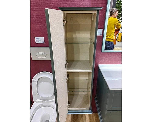 Колонна подвесная с двумя распашными дверцами, реверсивная CEZARES TIFFANY 55335 Verde opaco