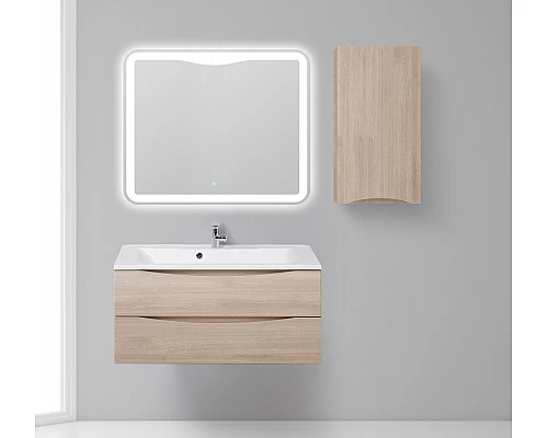 Шкаф подвесной, с одной распашной дверцей BelBagno FLY-MARINO-750-1A-SC-RG-P-L