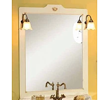 Зеркало 80x90 CEZARES Decorato Celeste Crema AL.SP.403