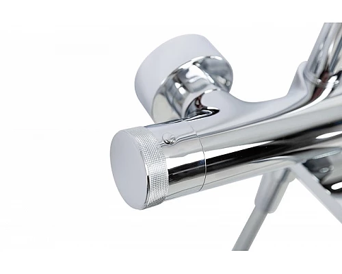 Душевая стойка со смесителем, изливом, верхним и ручным душем CEZARES LUX-CVD-01