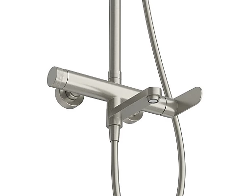 Душевая стойка со смесителем изливом и душевым шлангом, верхним, ручным душем CEZARES STYLUS-CVD-IN