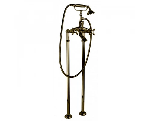 Напольный смеситель для ванны с ручным душем и шлангом 150 см CEZARES NOSTALGIA-VDP-02-M
