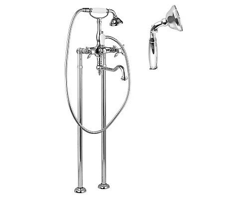 Напольный смеситель для ванны с поворотным изливом CEZARES NOSTALGIA-VDP2-01-M