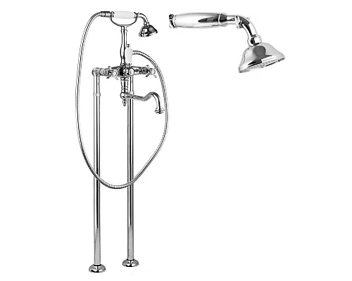 Напольный смеситель для ванны с поворотным изливом CEZARES LORD-VDP2-01-M