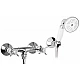 Смеситель для душа с ручным душем, шлангом 150 см и держателем CEZARES LORD-D-01-Bi