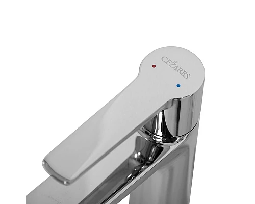 Смеситель для накладной раковины без донного клапана CEZARES LUX-LC-01-W0