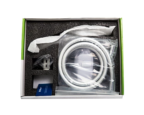 Смеситель для ванны и душа в комплекте с ручным душем, шлангом и держателем BelBagno DUE-VASM-CRM