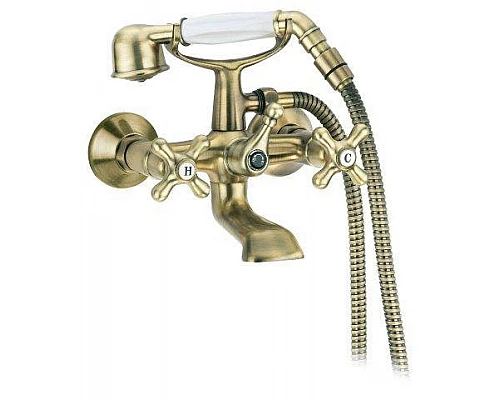 Смеситель для ванны с ручным душем CEZARES RETRO-C-VD2-02