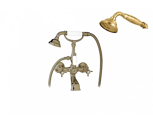 Смеситель для ванны с ручным душем, шлангом 150 см CEZARES LORD-VD-02-M