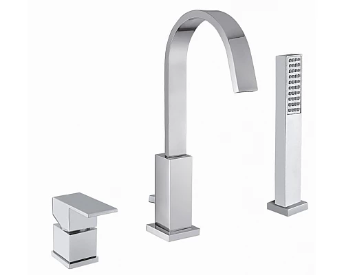 Смеситель на борт ванны на 3 отверстия CEZARES UNIKA-BVD3-01