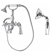 Смеситель на борт ванны с ручным душем, шлангом 150 см CEZARES GOLF-PBV-01-M